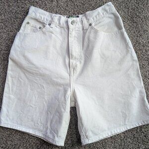 Vintage White Sasson Shorts junior size 7,  approx 25" waist